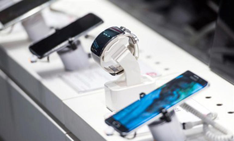 Samsung ble beste bidragsyter i oktober. Foto: Bloomberg